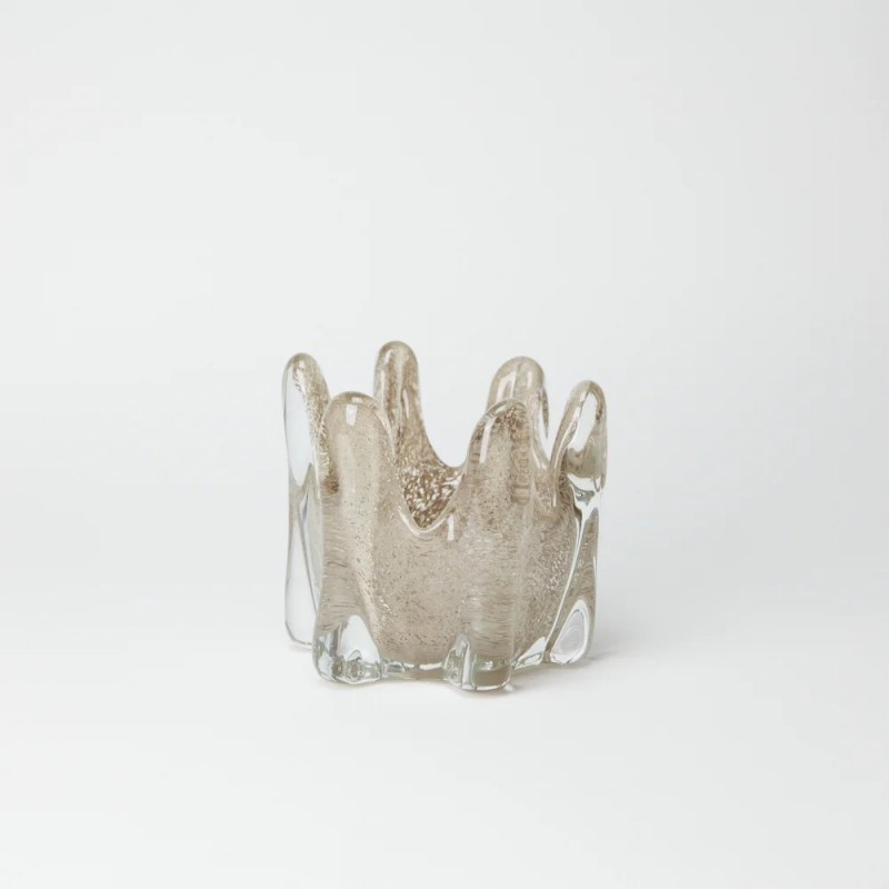 HELIX TEA LIGHT TAUPE